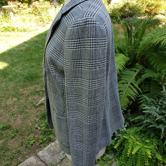 Talbots Houndstooth Jacket - Picture 2 of 5